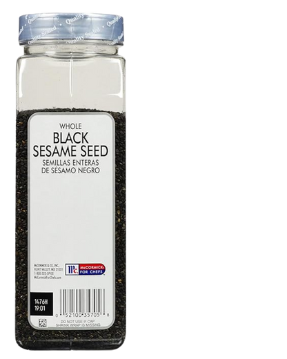 McCormick Culinary Black Sesame Seeds 18 oz