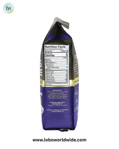 VitaCup, Focus Coffee, Ground, Medium Dark Roast, 10 oz (284 g)