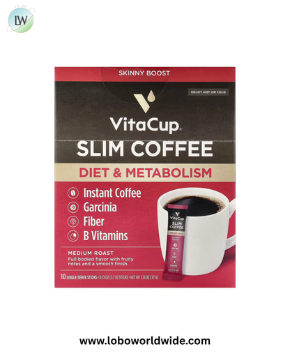 VitaCup, Slim Instant Coffee, Medium Roast, 0.13 oz (3.7 g) Each