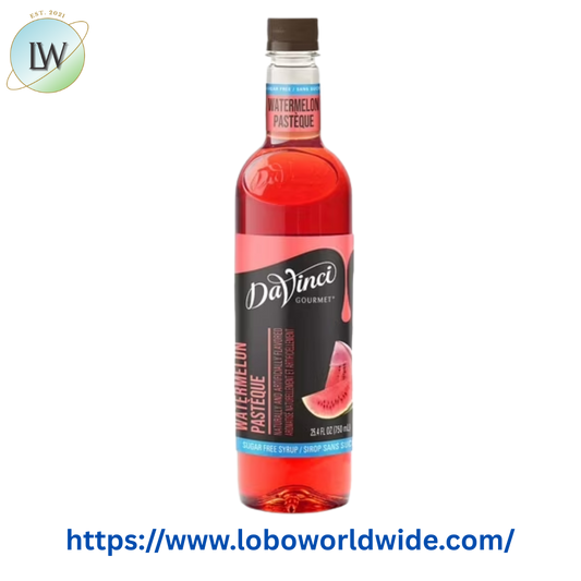 DaVinci Gourmet Sugar Free Watermelon Flavoring / Fruit Syrup 750 mL