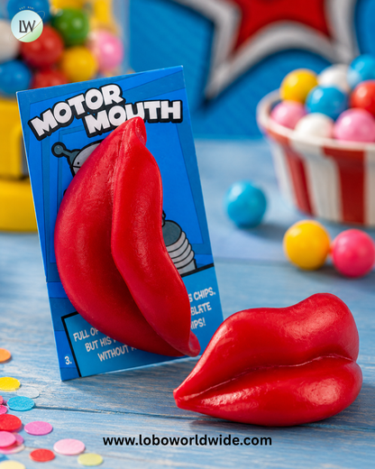 Wax Lips Cherry Wack-O-Wax Candy - 24ct