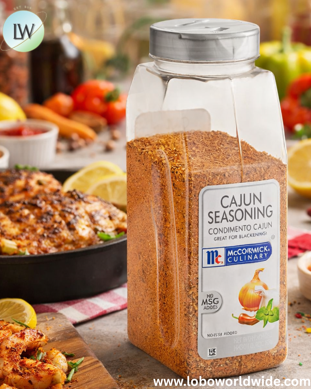 McCormick Culinary Cajun Seasoning (Various Sizes)