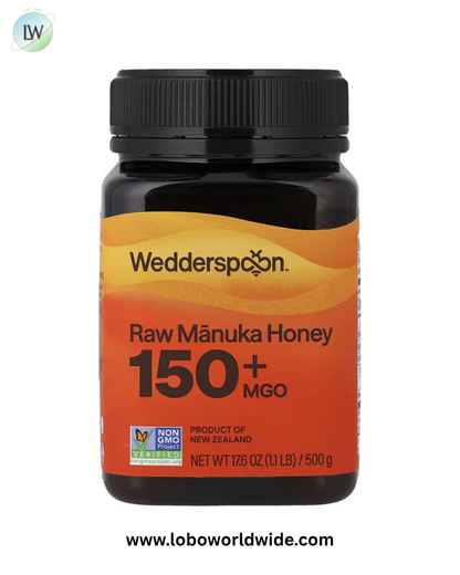 Wedderspoon, Raw Manuka Honey, 150+ MGO