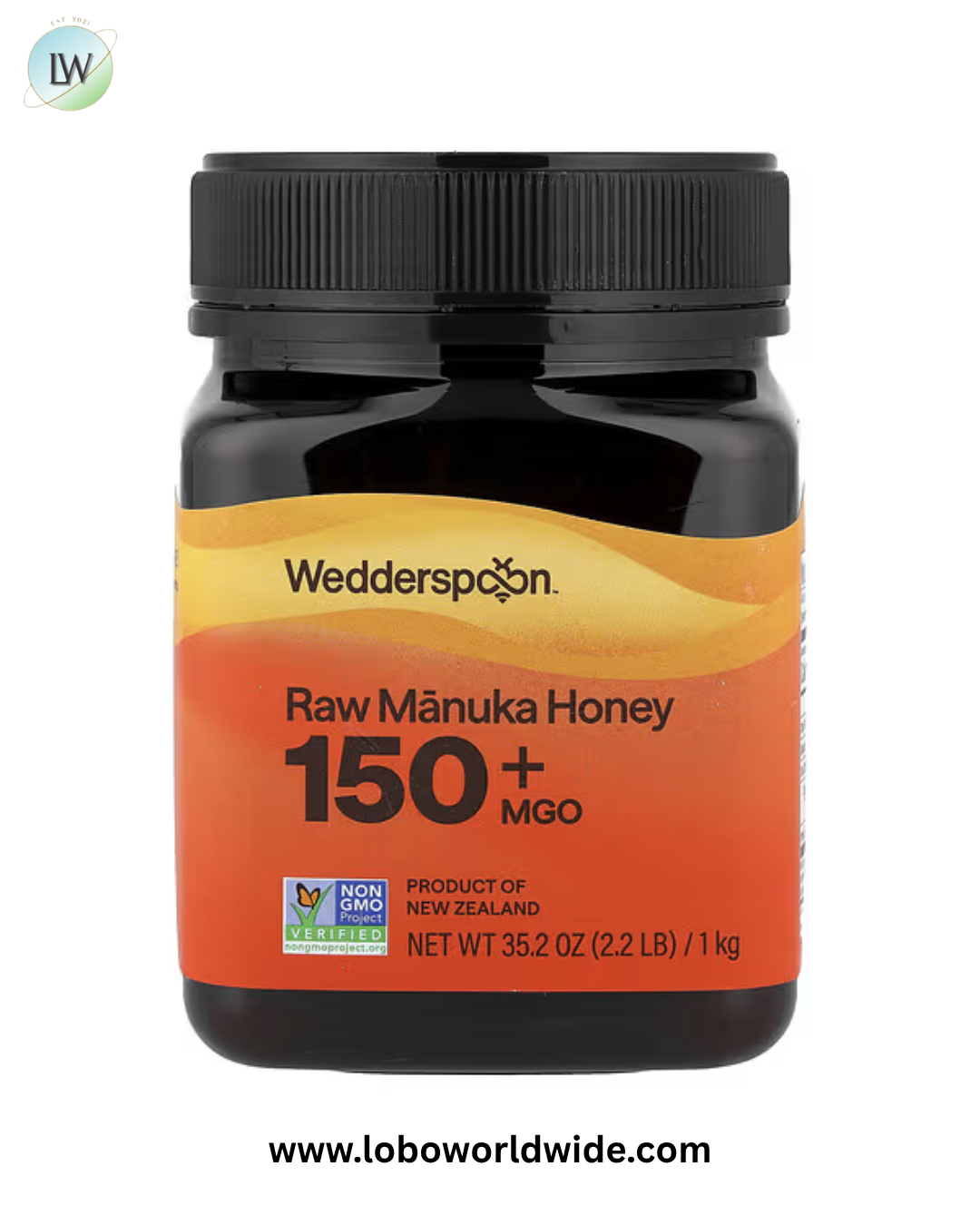Wedderspoon, Raw Manuka Honey, 150+ MGO