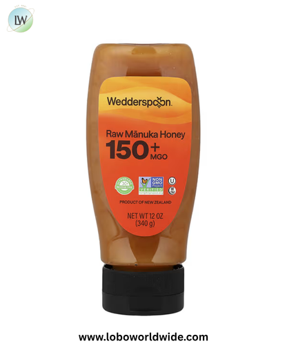 Wedderspoon, Raw Manuka Honey, 150+ MGO