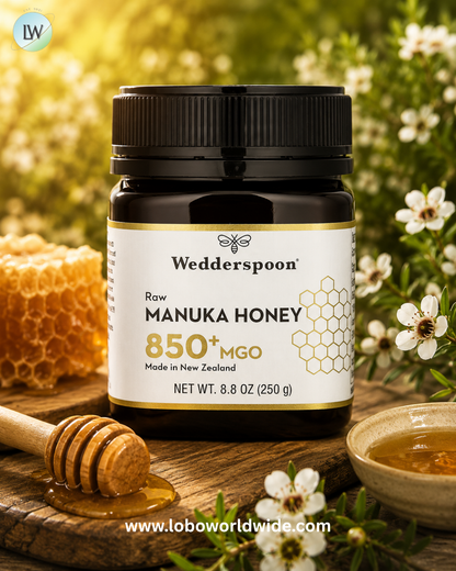 "Wedderspoon, Raw Manuka Honey, 8.8 oz (250 g)"