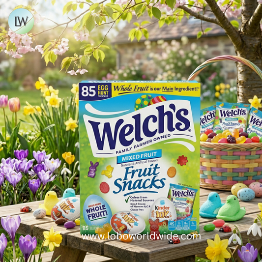 Welch's Fruit Snacks Easter Box, Pouches, 85 ct.