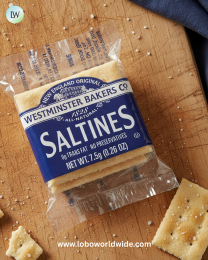 Westminster 2-Pack Saltine Crackers - 500/Case