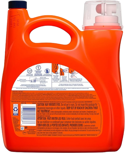 Tide Liquid Laundry Detergent with Touch of Downy, April Fresh, 74 loads, 115 fl oz