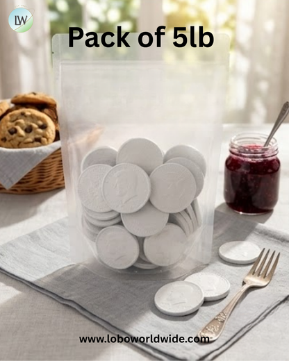 White Chocolate Coins