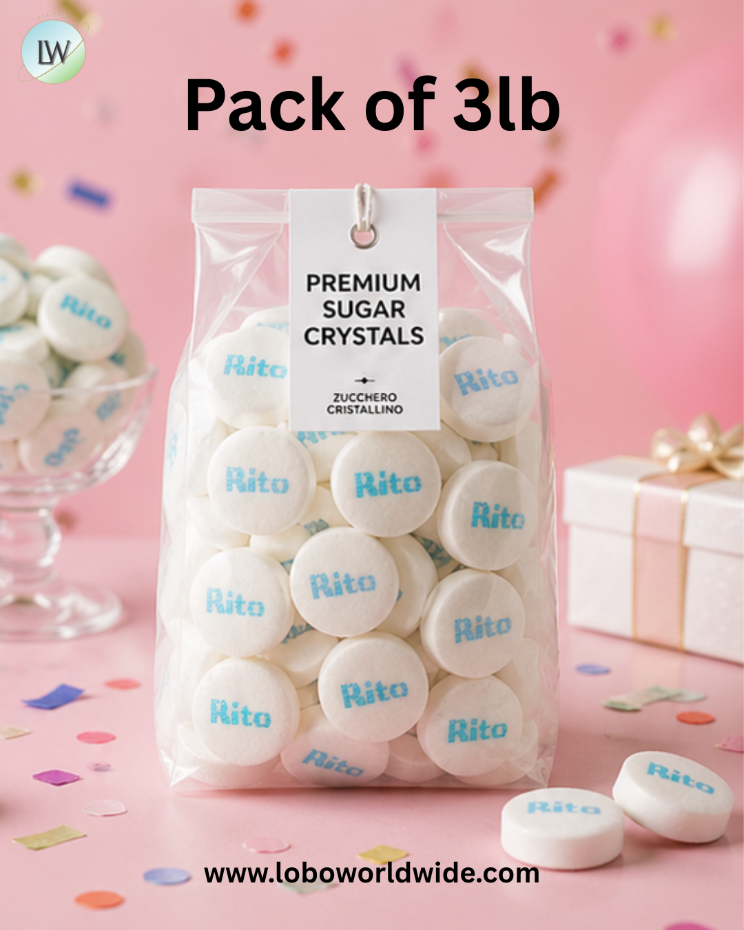 White Peppermint Rito Mints
