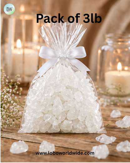 White Rock Candy Crystals