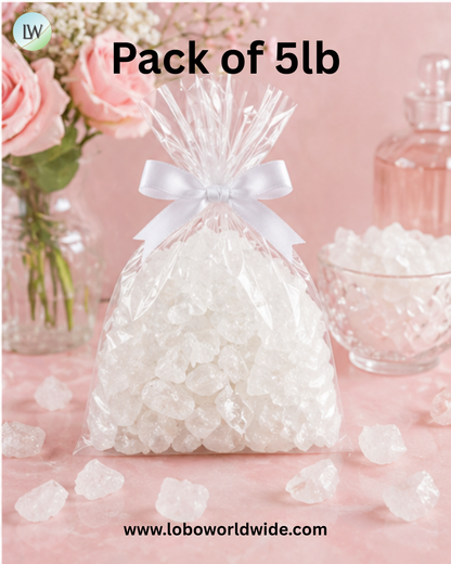 White Rock Candy Crystals