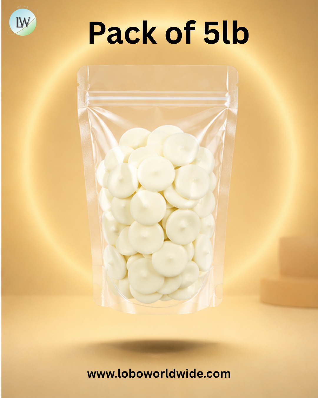 White Yogurt Melting Wafers