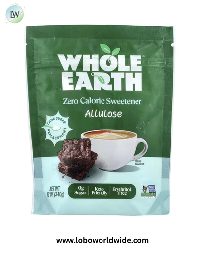 Whole Earth, Allulose, 12 oz (340 g)