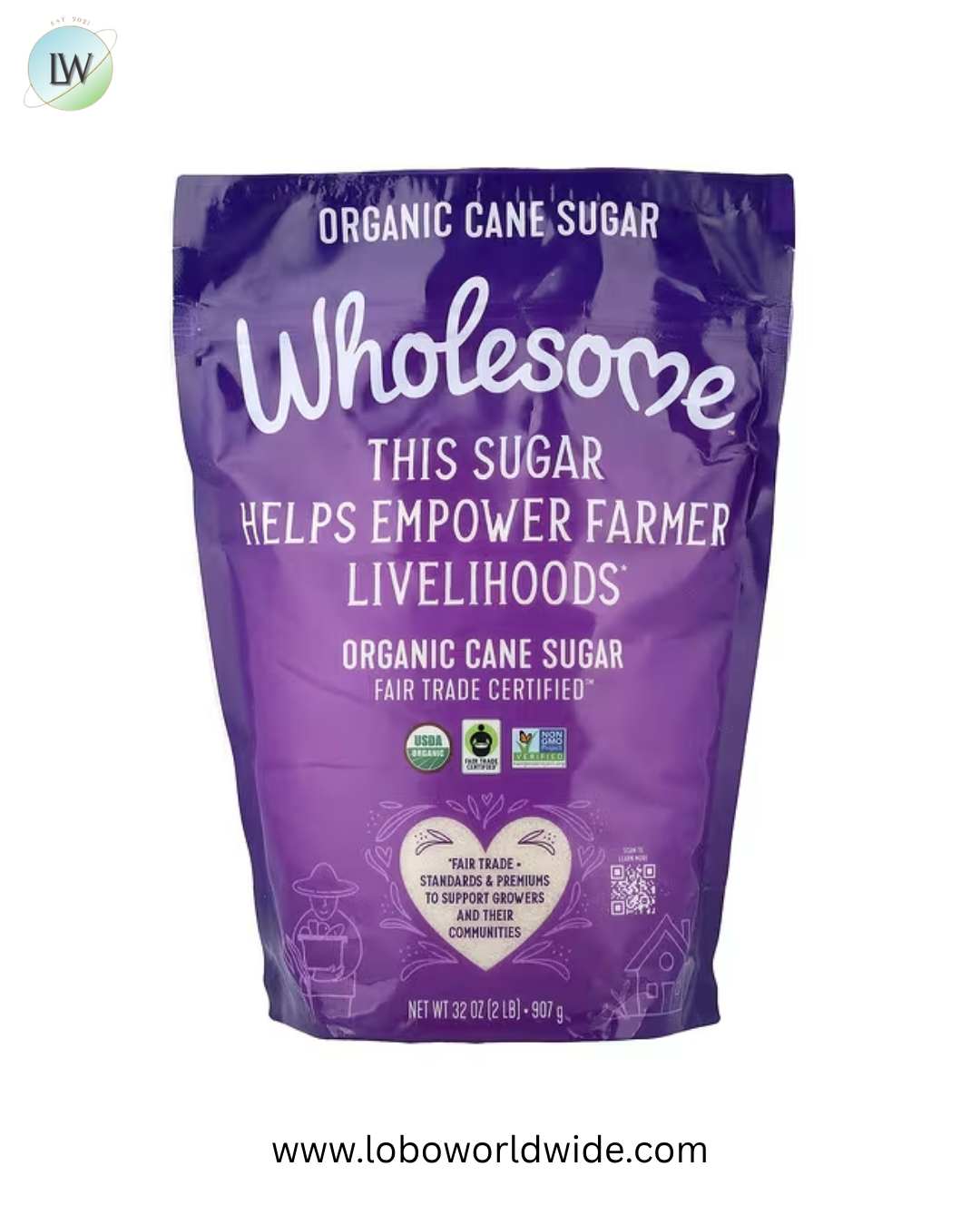 Wholesome Sweeteners, Organic Cane Sugar