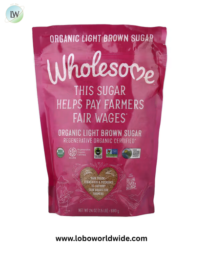 Wholesome Sweeteners, Organic Brown Sugar, 24 oz (680 g)