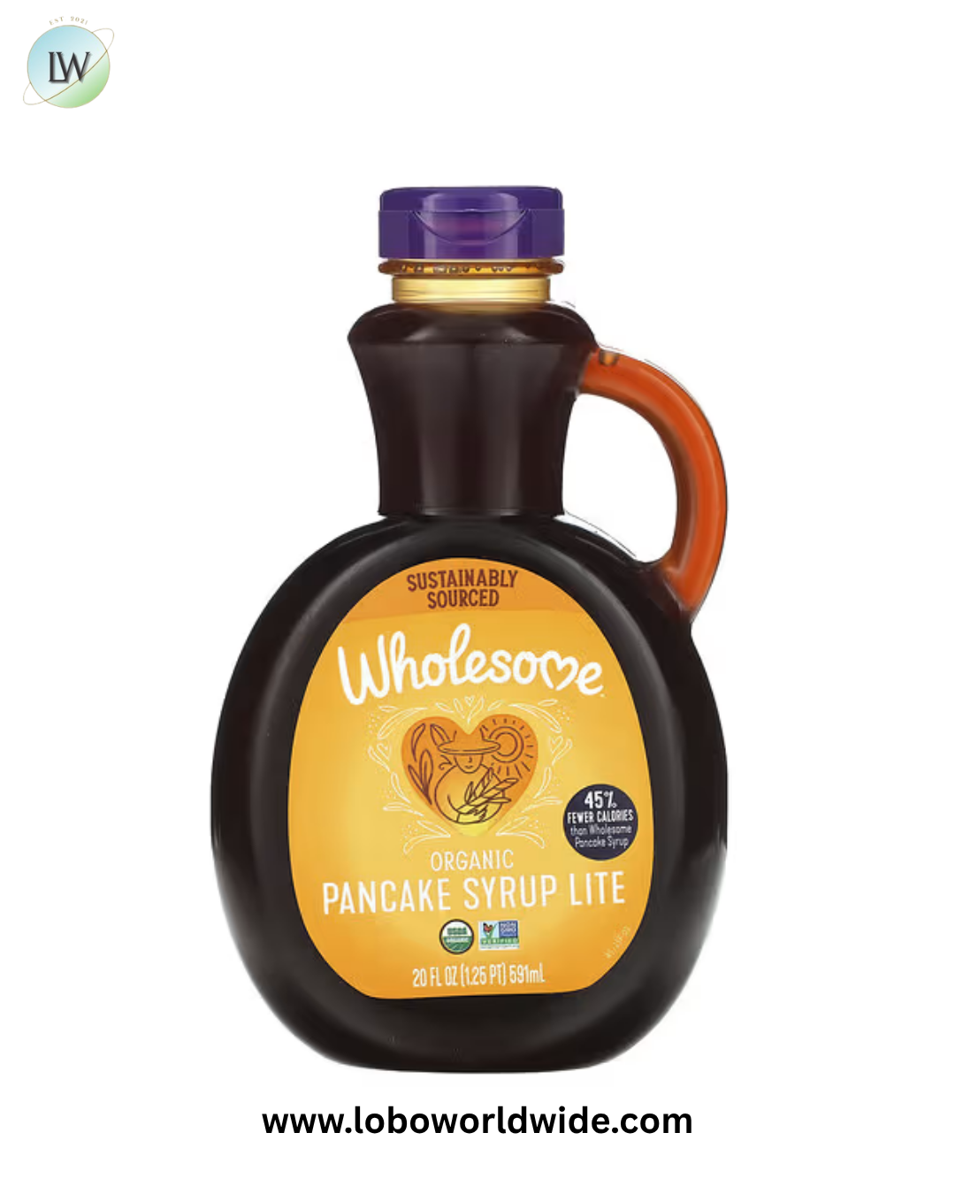 Wholesome Sweeteners, Organic Pancake Syrup