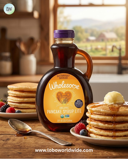 Wholesome Sweeteners, Organic Pancake Syrup