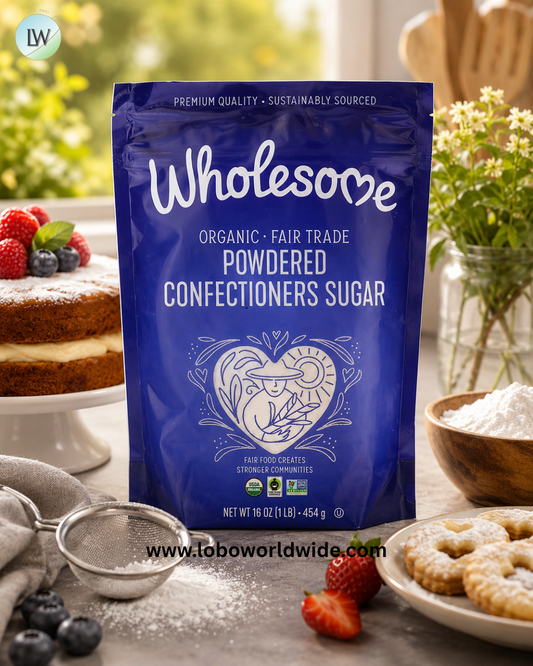 Wholesome Sweeteners, Organic Powdered Confectioners Sugar, 1 lb (454 g)