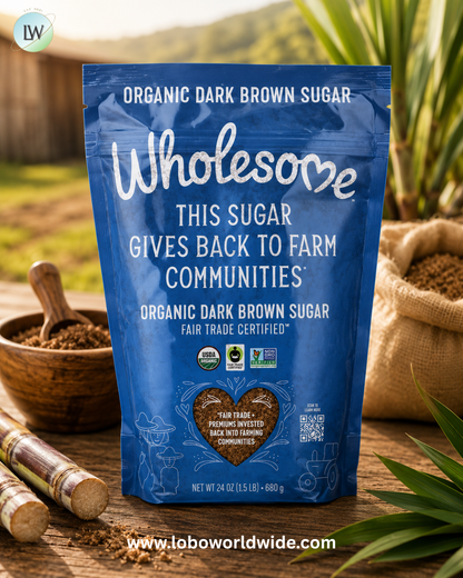 Wholesome Sweeteners, Organic Brown Sugar, 24 oz (680 g)