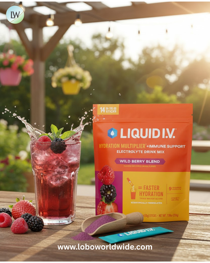 Liquid I.V Hydration Multiplier® +Immune Support(Various flavors)
