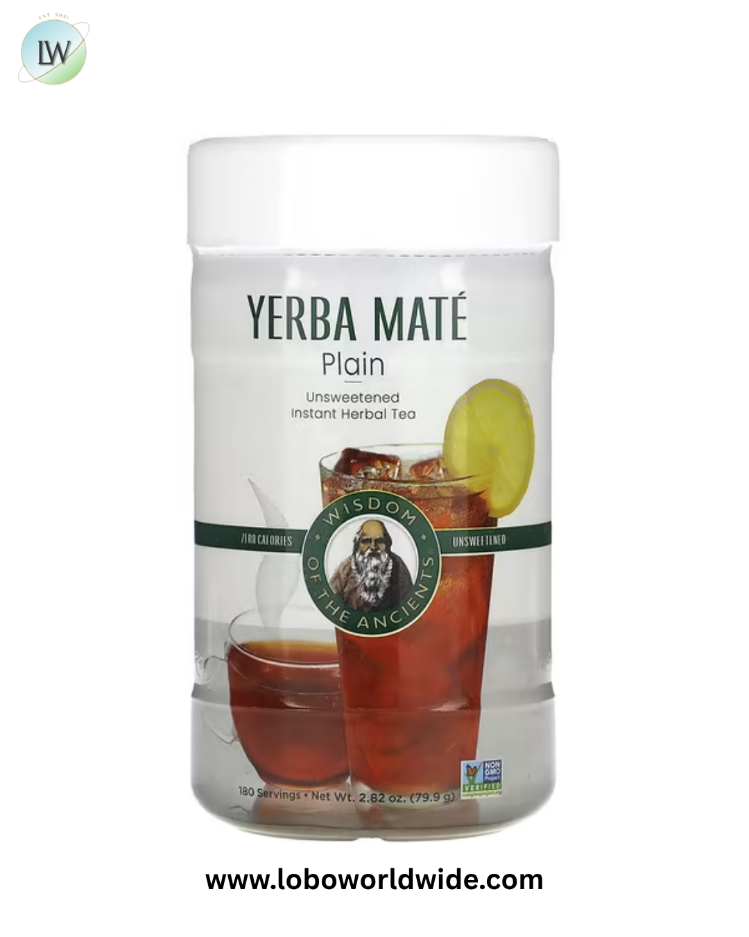 Wisdom Of The Ancients, Yerba Mate, Instant Herbal Tea, 2.82 oz (79.9 g)