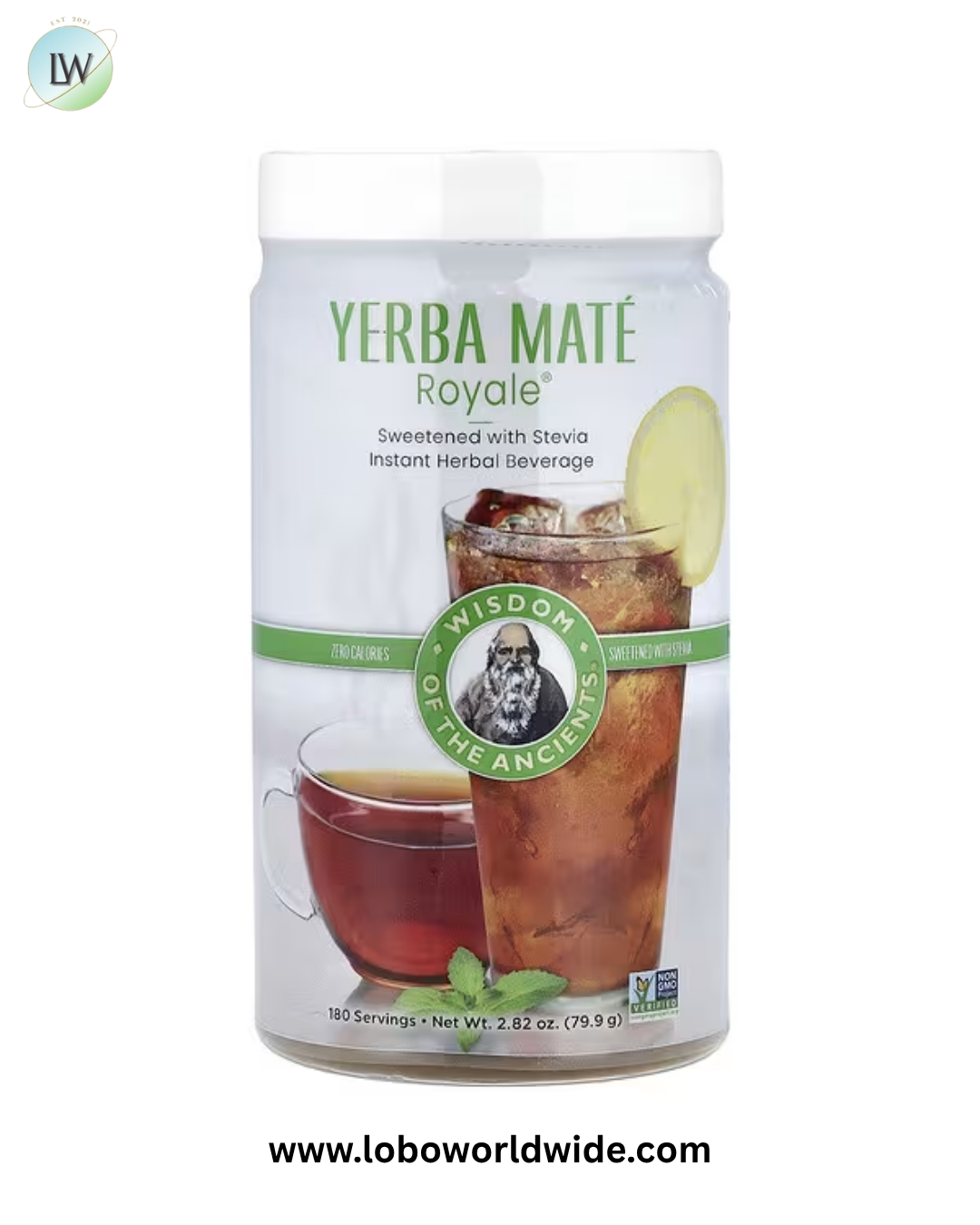 Wisdom Of The Ancients, Yerba Mate, Instant Herbal Tea, 2.82 oz (79.9 g)