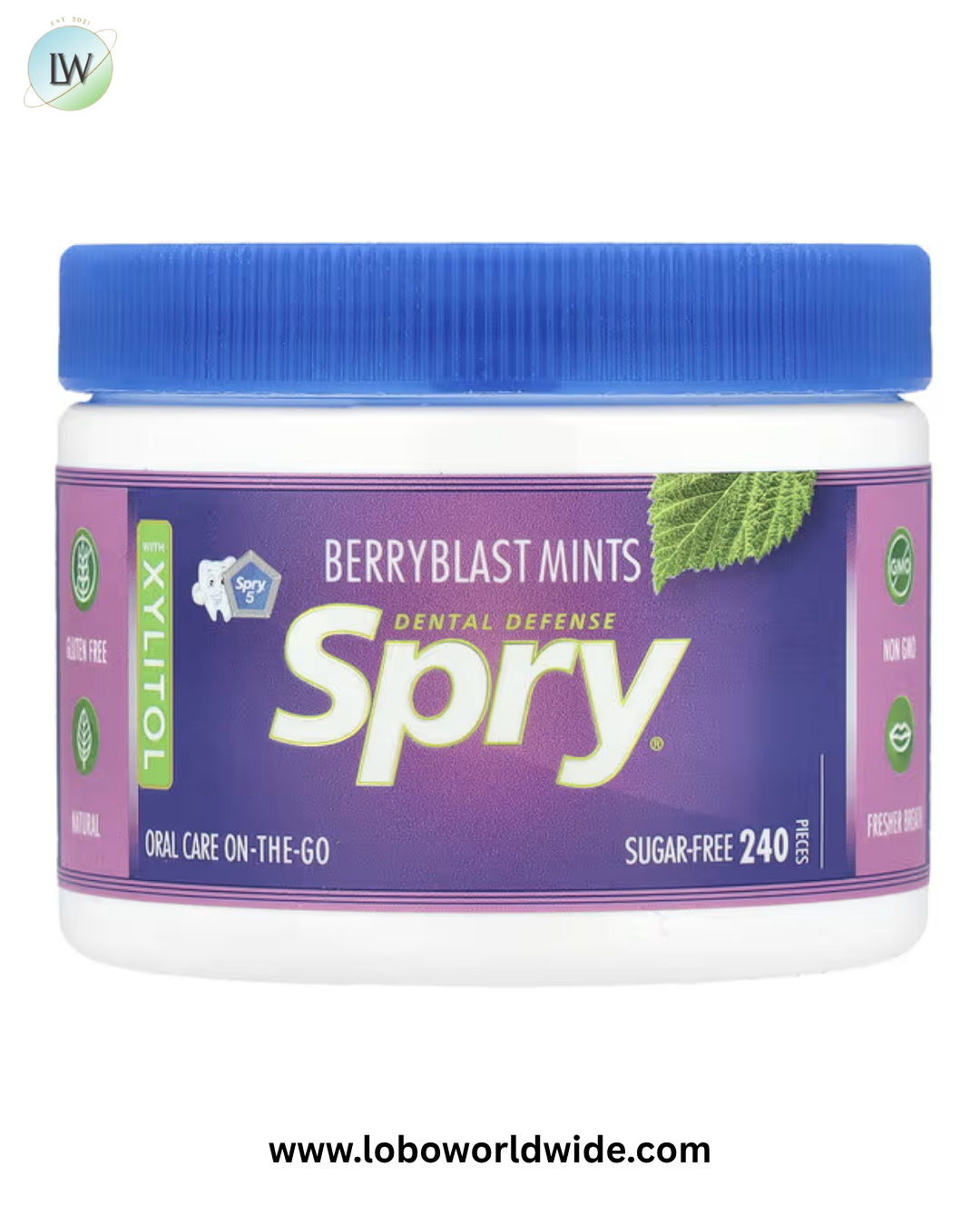 Xlear, Spry®, Mints, 240 Pieces, (144 g)