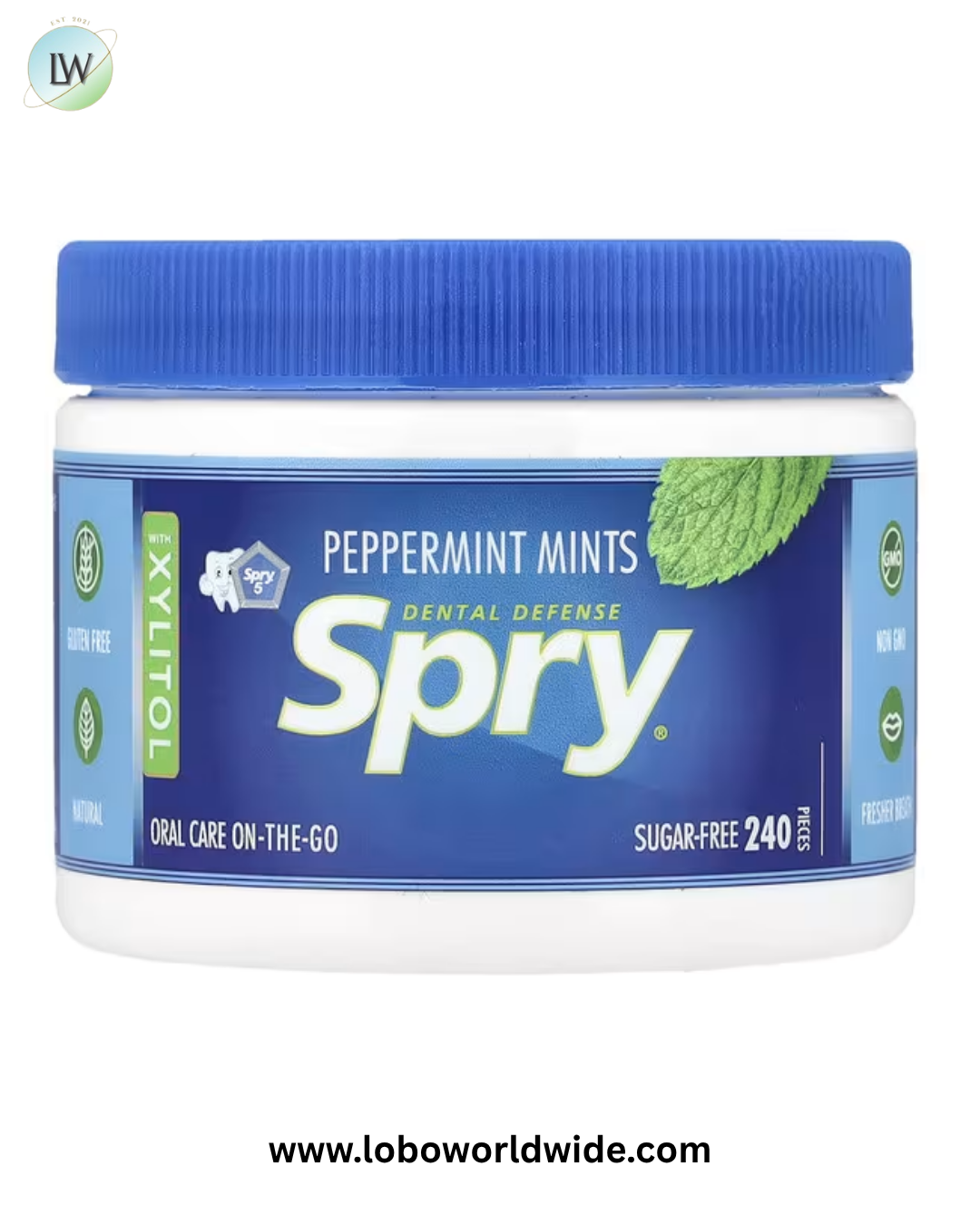Xlear, Spry®, Mints, 240 Pieces, (144 g)