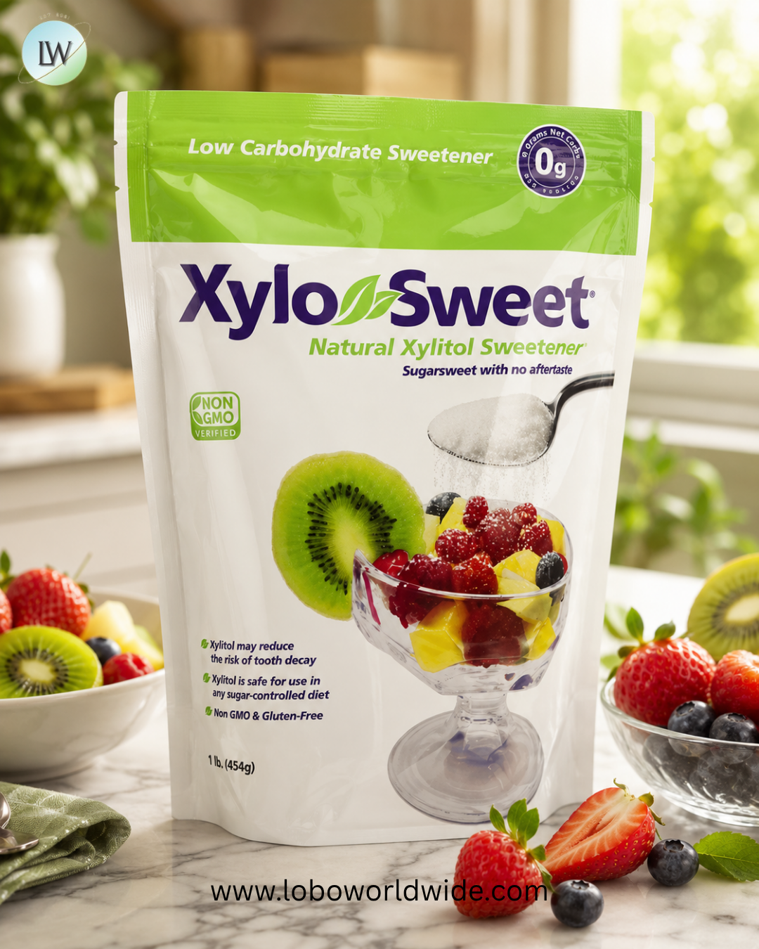 Xlear, XyloSweet®, Natural Xylitol Sweetener, 1 lb (454 g)