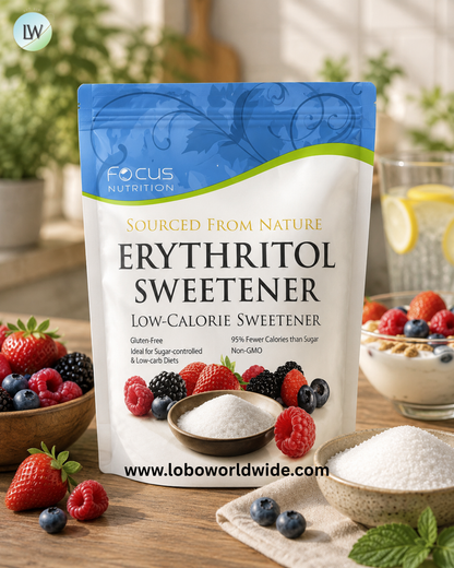 Xyloburst, Erythritol Sweetener, Low-Calorie Sweetener, 1 lb (454 g)