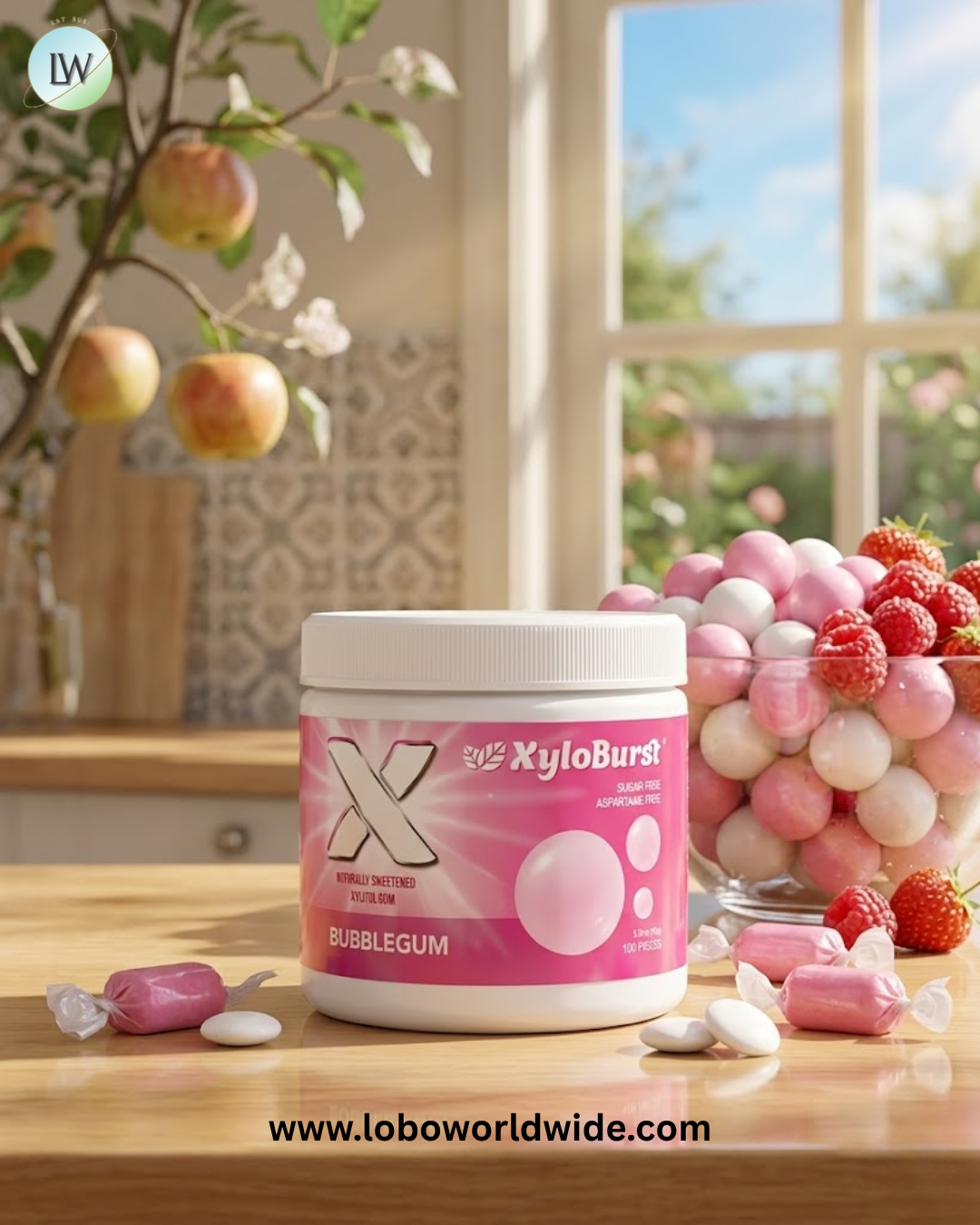 Xyloburst, Xylitol Gum, 100 Pieces, 5.29 oz (150 g)