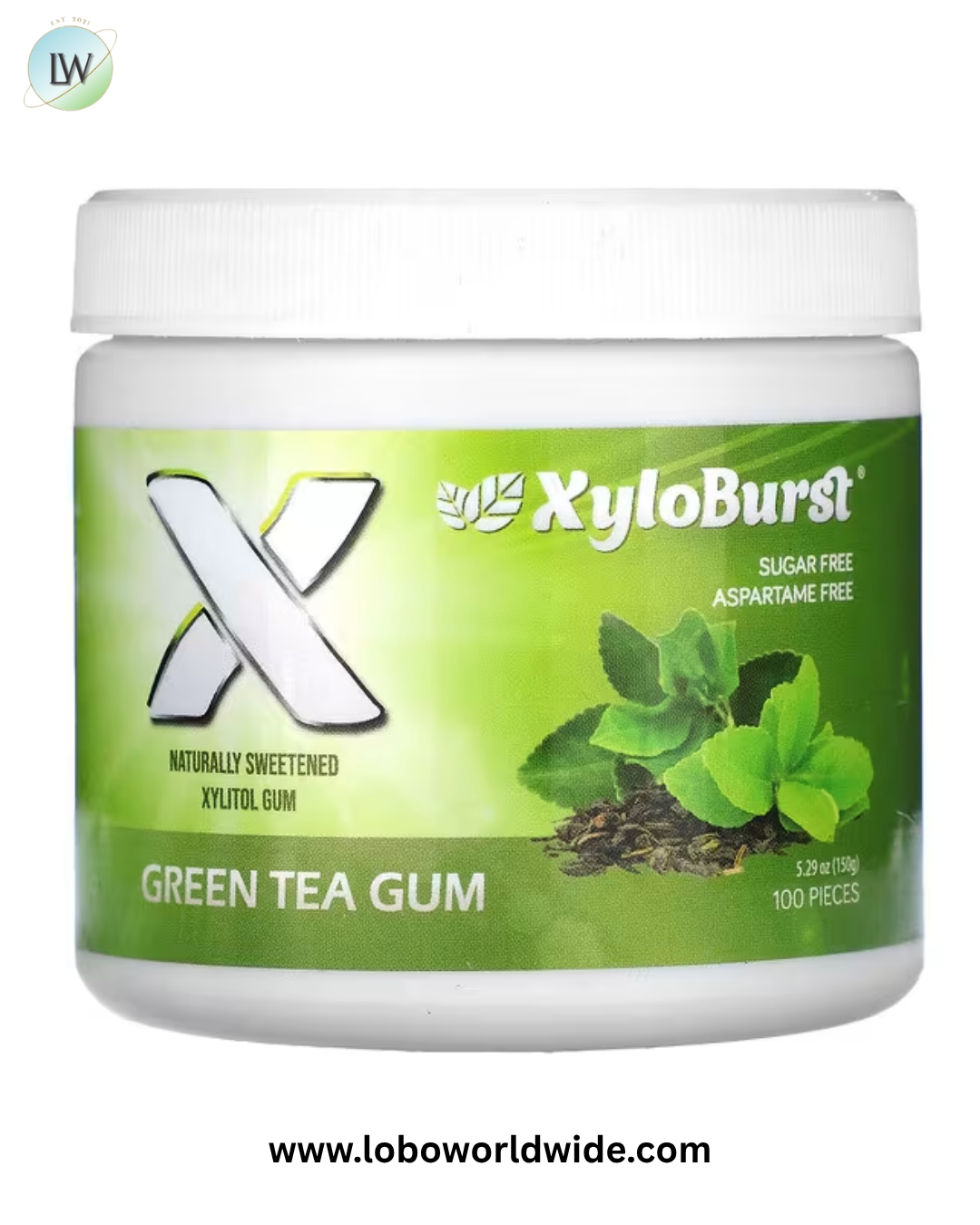 Xyloburst, Xylitol Gum, 12 Pieces