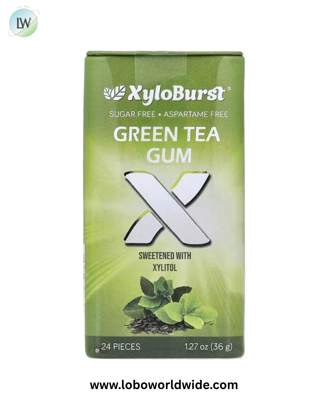 Xyloburst, Xylitol Gum, 24 Pieces, 1.27 oz (36 g)
