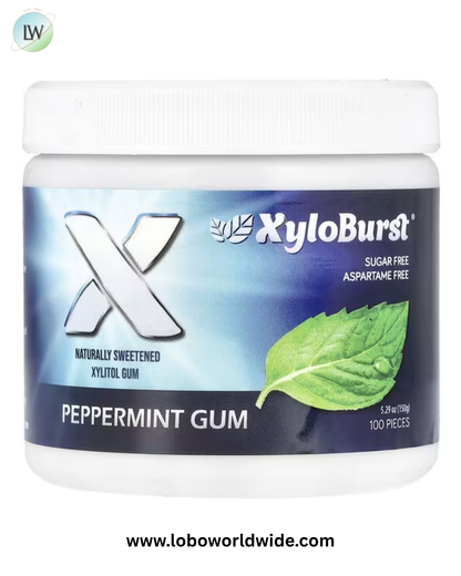 Xyloburst, Xylitol Gum, 100 Pieces, 5.29 oz (150 g)