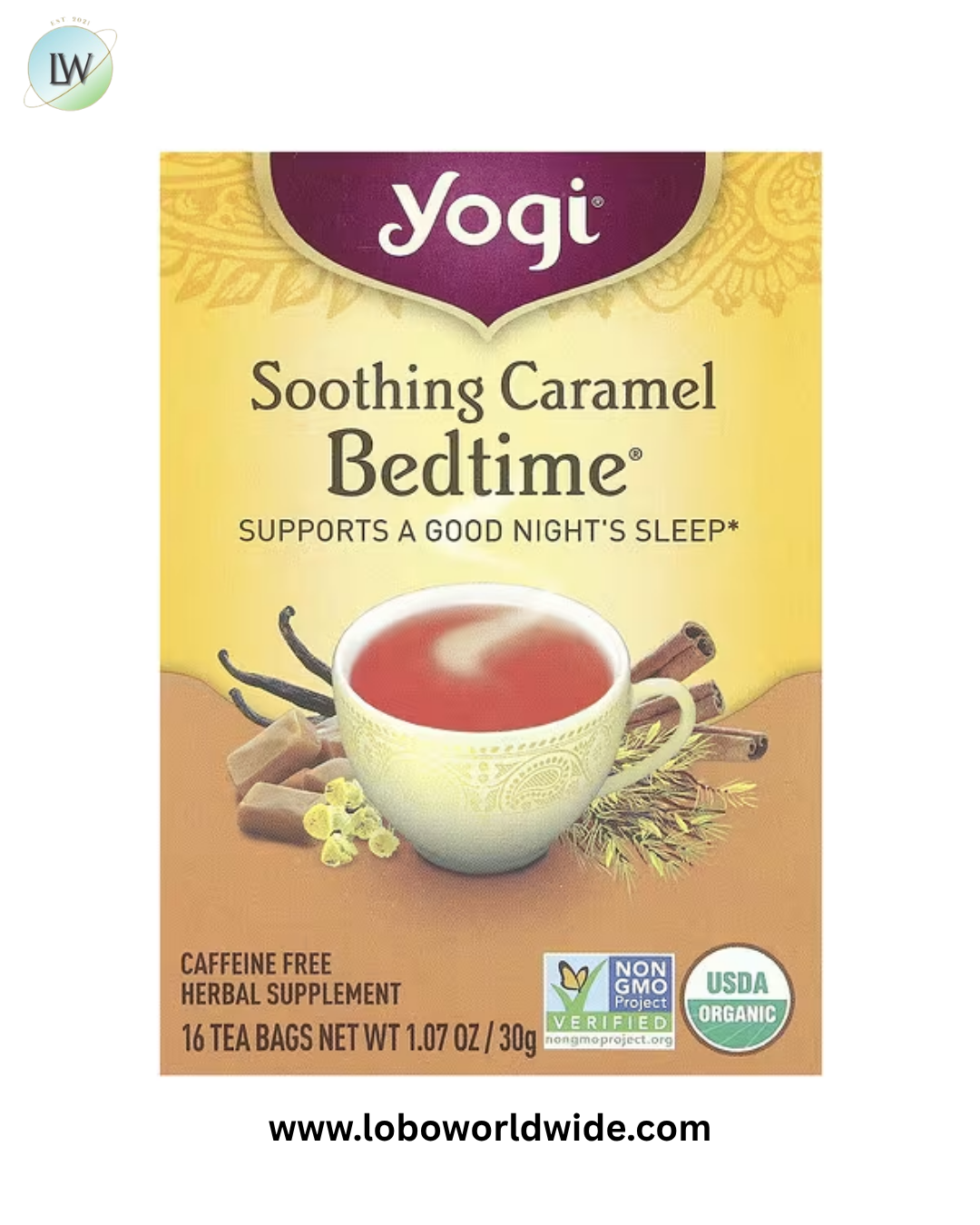 Yogi Tea, Caffeine Free, 16 Tea Bags
