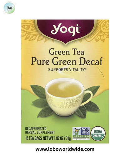 Yogi Tea, Green Tea Pure Green, 1.09 oz (31 g)
