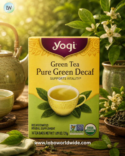 Yogi Tea, Green Tea Pure Green, 1.09 oz (31 g)