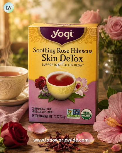 Yogi Tea, DeTox Roasted Dandelion Spice Caffeine Free, 16 Tea Bags, 0.85 oz (24 g)