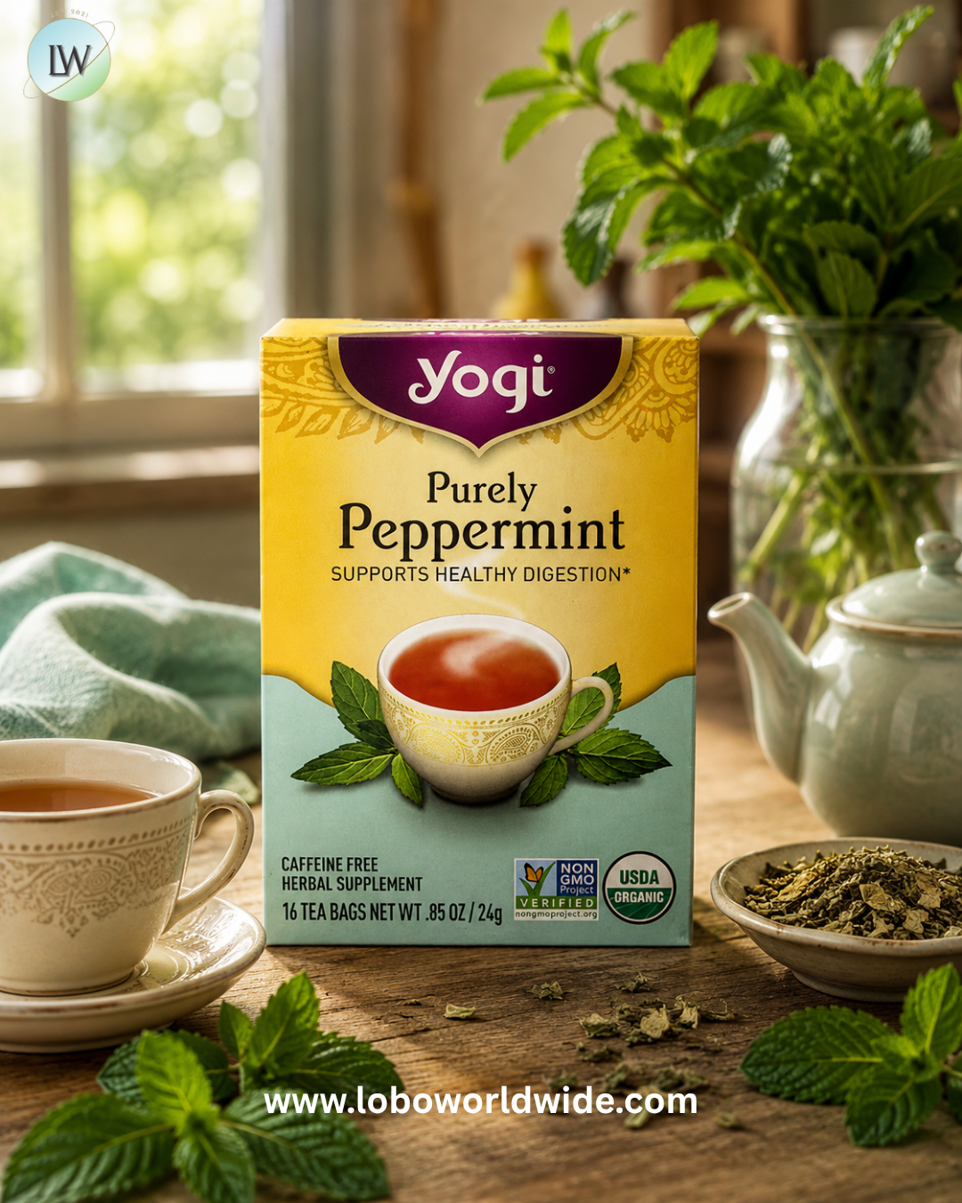 Yogi Tea, Caffeine Free, 16 Tea Bags, 1.12 oz (32 g)