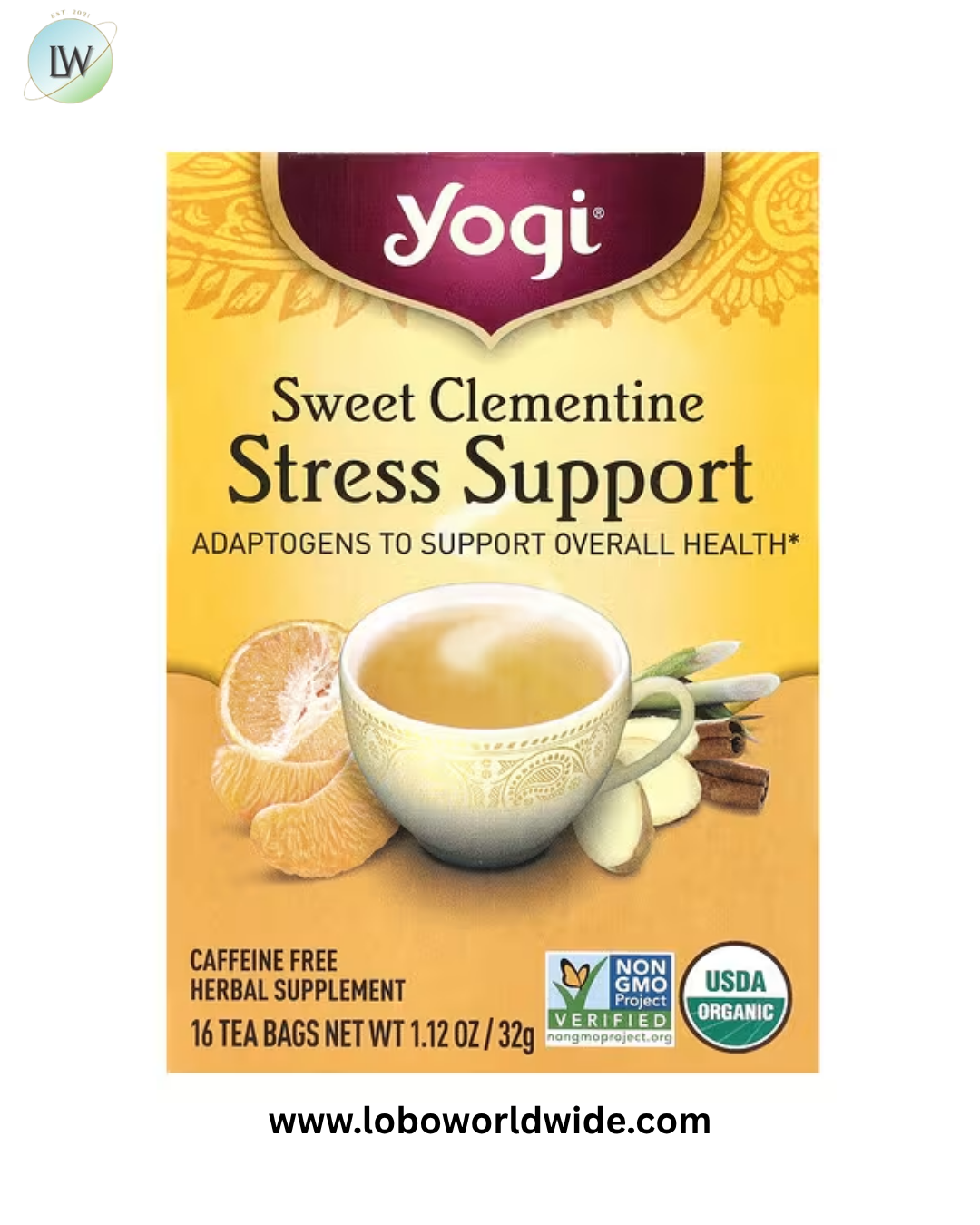 Yogi Tea, Caffeine Free, 16 Tea Bags