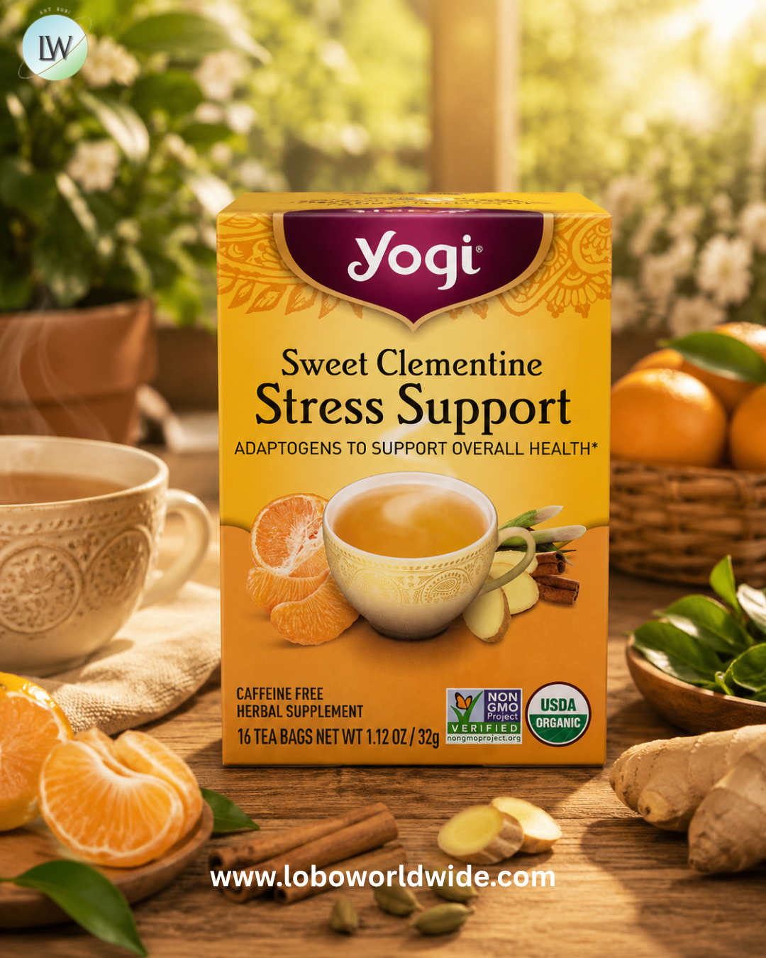 Yogi Tea, Caffeine Free, 16 Tea Bags
