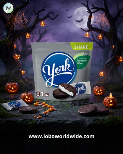 York Dark Chocolate Peppermint Patties Candy, 9.1 oz.