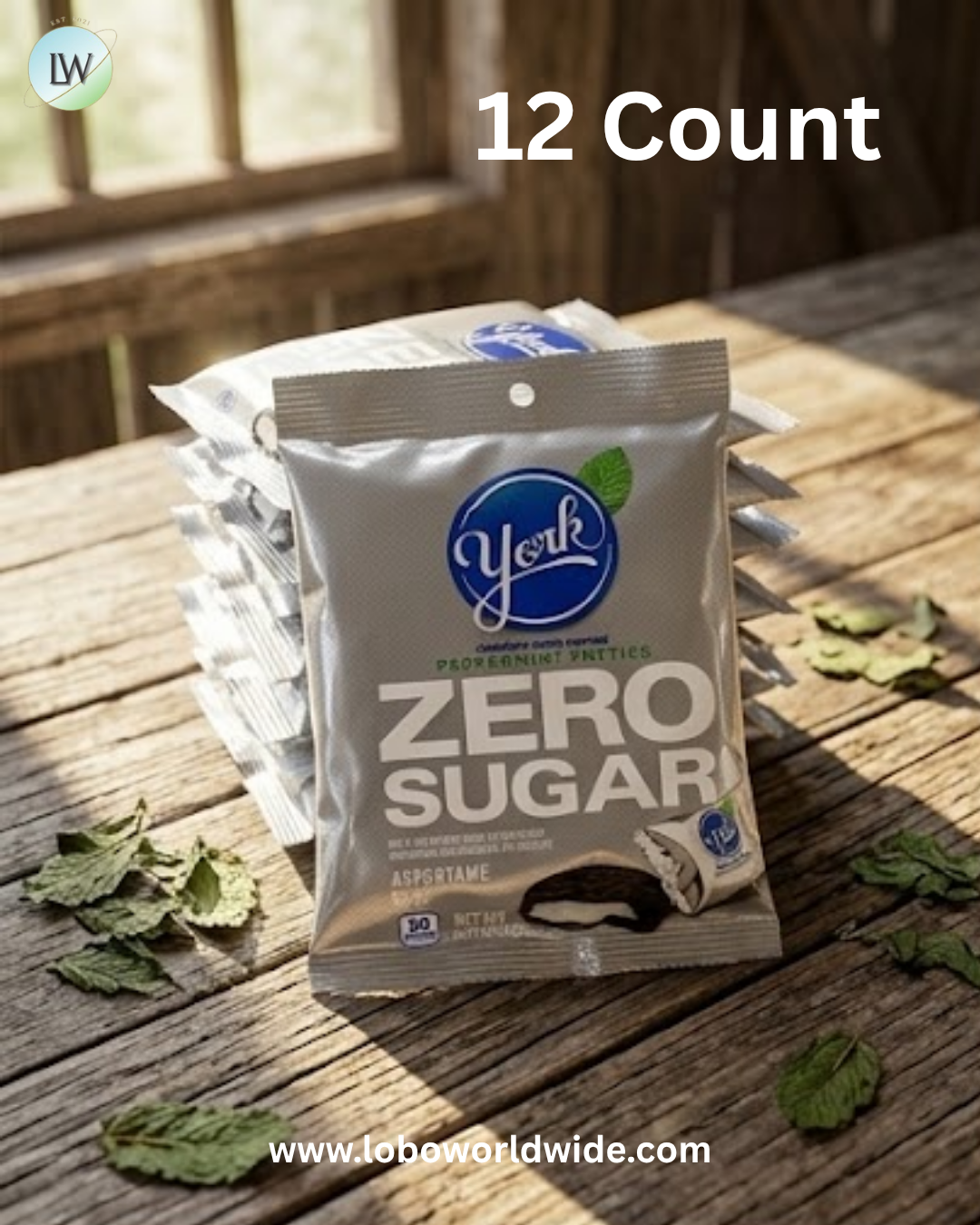 York Peppermint Patties Sugar Free Candy 3oz Bag