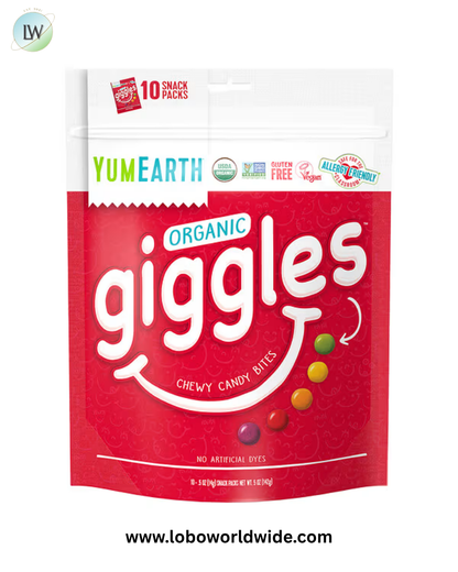 YumEarth, Organic Giggles, 0.5 oz (14 g) Each