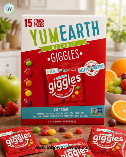 YumEarth, Organic Giggles, 0.5 oz (14 g) Each