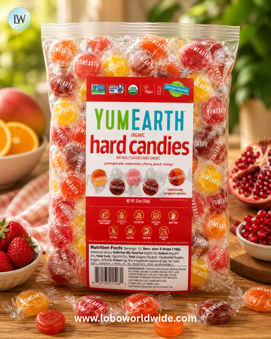 YumEarth, Organic Hard Candies, Assorted, 3.5 lbs (1,588 g)