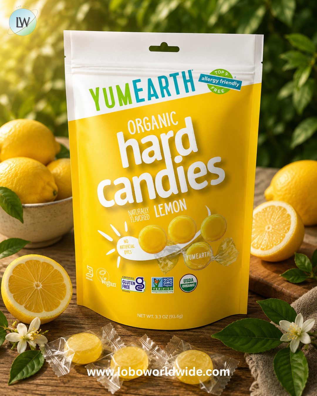 YumEarth, Organic Hard Candies, 3.3 oz (93.6 g)