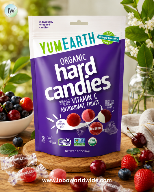 YumEarth, Organic Vitamin C Hard Candies, 3.3 oz (93.6 g)
